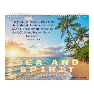 Sea and Spirit Calendar - With Bible Verses