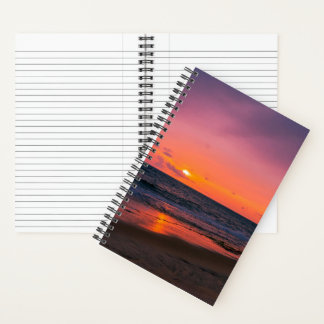 Sea and Sunset Notebook