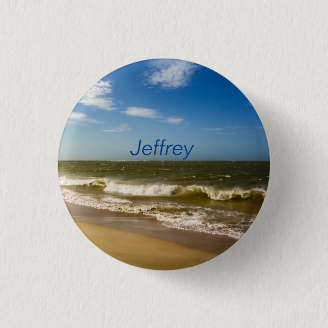 Sea and waves button (Front)