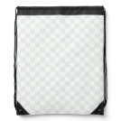 Sea Anemone Gingham Pattern Drawstring Bag Sea Anemone Gingham Pattern Drawstring Bag