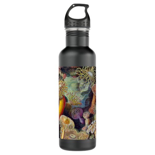 Sea Anemone Scientific Nature Ocean Water Bottle