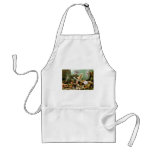 Sea Anemones, Vintage Marine Life Ocean Animals Adult Apron