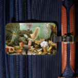 Sea Anemones, Vintage Marine Life Ocean Animals Luggage Tag
