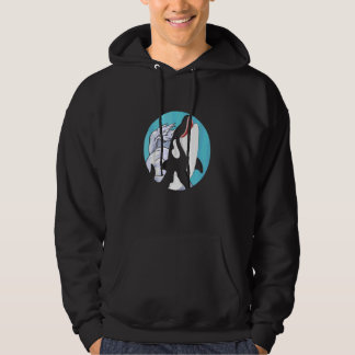 Sea Animal Killer Whale Ocean Animal Waves Orca T Hoodie