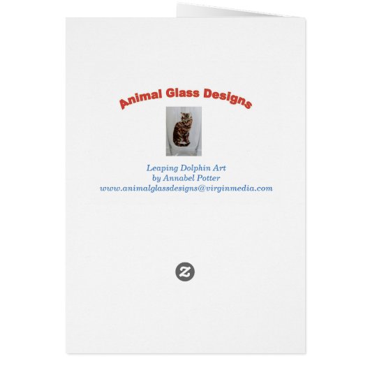 Sea Animal Leaping Dolphin (Back)