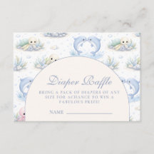 Sea Animals Elegant Arch Diapper Raffle