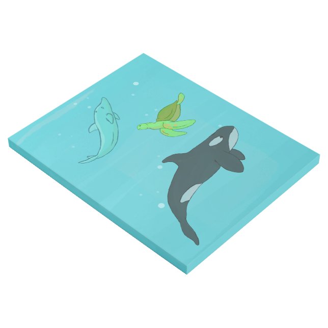 Sea Animals Gallery Wrap (3/4)
