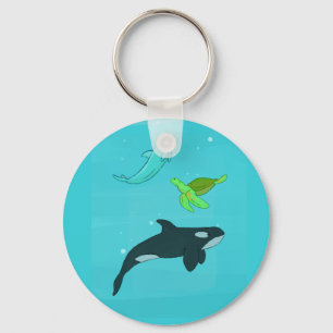 Sea Animals Keychain