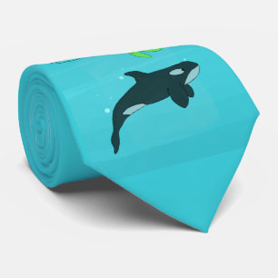 Sea Animals Neck Tie