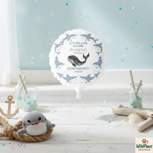 Sea Animals Shark 1st Birthday   Under the Sea  Balloon