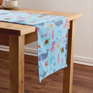 Sea Animals Table Runner
