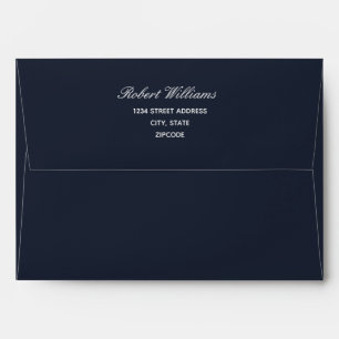 Sea Animals Wedding Personalized Envelope