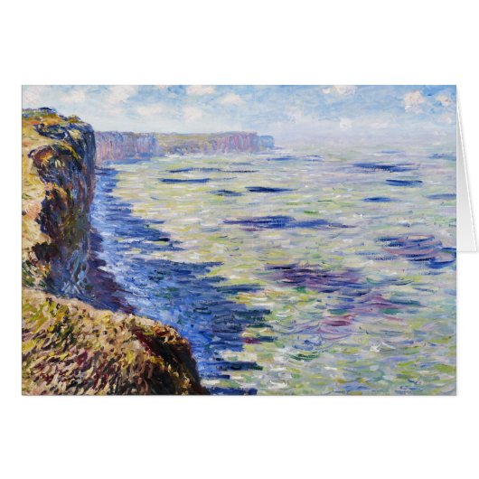 Sea at Fecamp, View from the Cliffs, 1881 Cards (Front Horizontal)