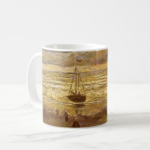 Sea at Scheveningen by Vincent van Gogh Coffee Mug