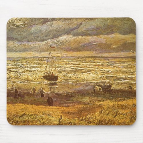 Sea at Scheveningen by Vincent van Gogh Mouse Pad