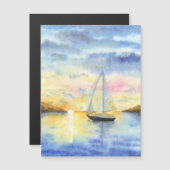 Sea at sunset (Front/Back)