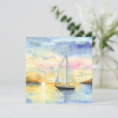 Sea at sunset (Standing Front)