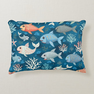 sea background pillow