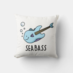 Sea Bass Funny Bass Guitar Fish Pun Magnet