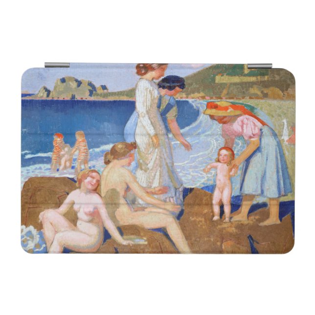 Sea Bathing, Maurice Denis iPad Mini Cover (Horizontal)