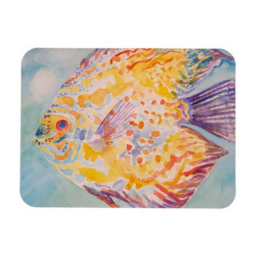 Sea beach Fish watercolour Magnet