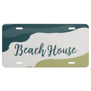 Sea Beach License Plate