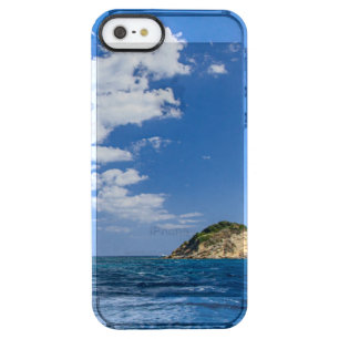 Sea Beach Ocean Island Zakynthos Greece Summer Clear iPhone SE/5/5s Case