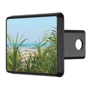 sea, beach, palm, nature, summer, tree, tropical, hitch cover
