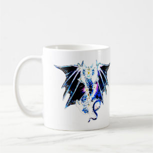 Sea Beast Dragon Abyss Ocean Fantasy Beast Art Coffee Mug