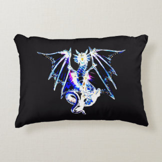Sea Beast Fantasy Dragon Dramatic Unique Accent Pillow