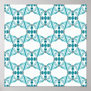 Sea Bee Honeycombs.... Poster