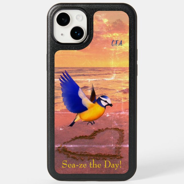 Sea Bird (Symmetry Series) Otterbox iPhone Case (Back)