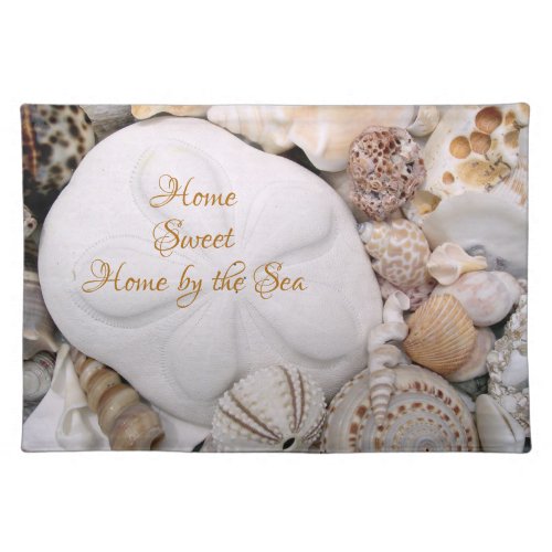 Sea Biscuit Sand Dollar Home Sweet Home Placemat