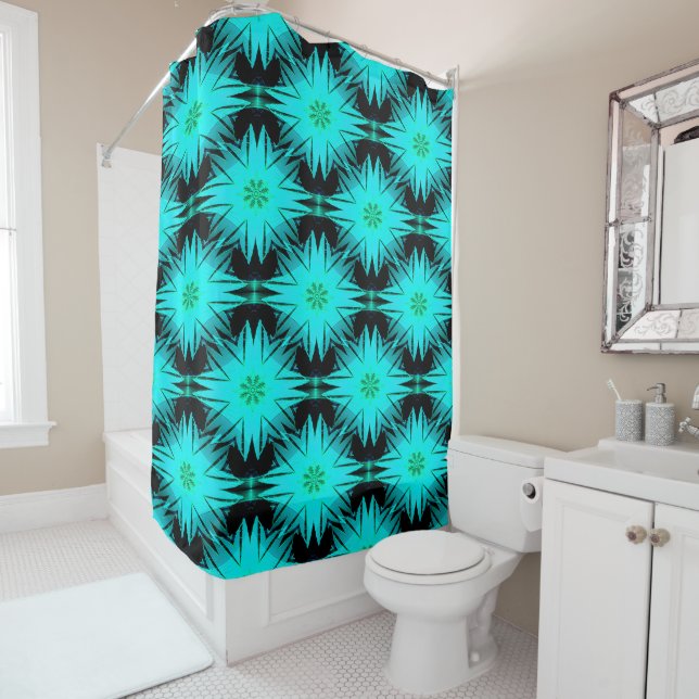 Sea Blooms..... Shower Curtain (In Situ)