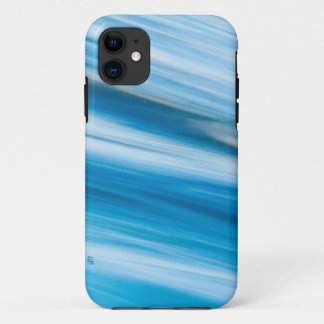 Sea Blue Abstract iPhone 11 Case