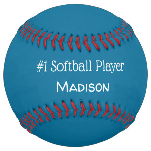 Sea Blue Color Softball