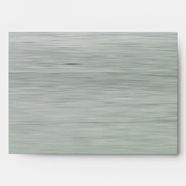 Sea Blue Green Ocean Water Beach Envelope (Front)