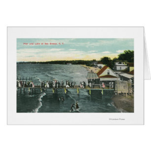 Sea Breeze Pier and Lake Scene Cards