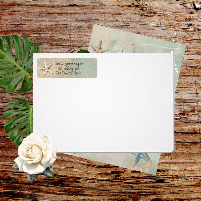 Sea Breeze Return Address Label (Creator Uploaded)
