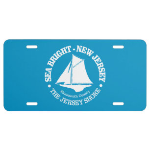 Sea Bright (sloop) License Plate