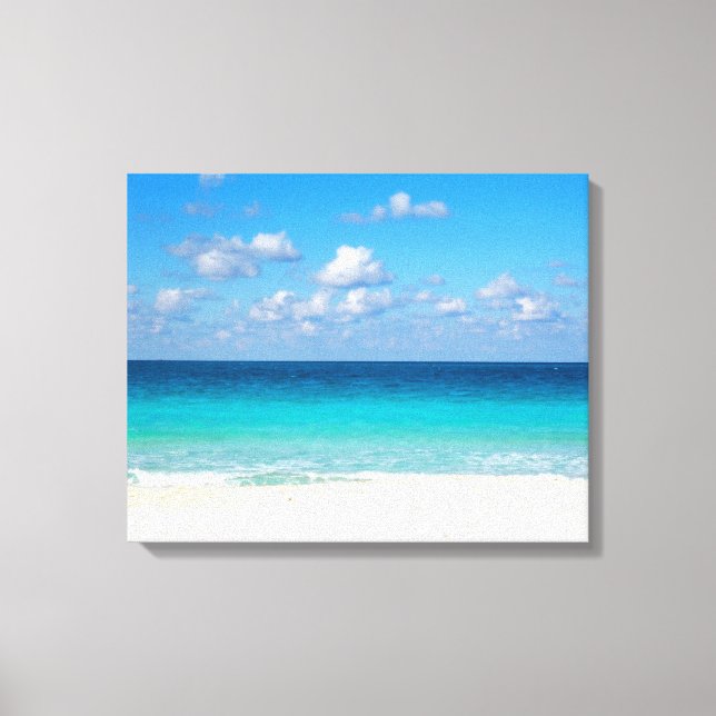 sea canvas print (Front)