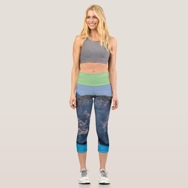 Sea  capri leggings (Front)