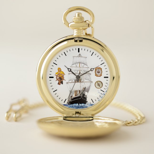 Sea Captain's Pocket Watch (Inside)