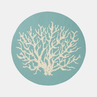 Sea Coral Area Rug