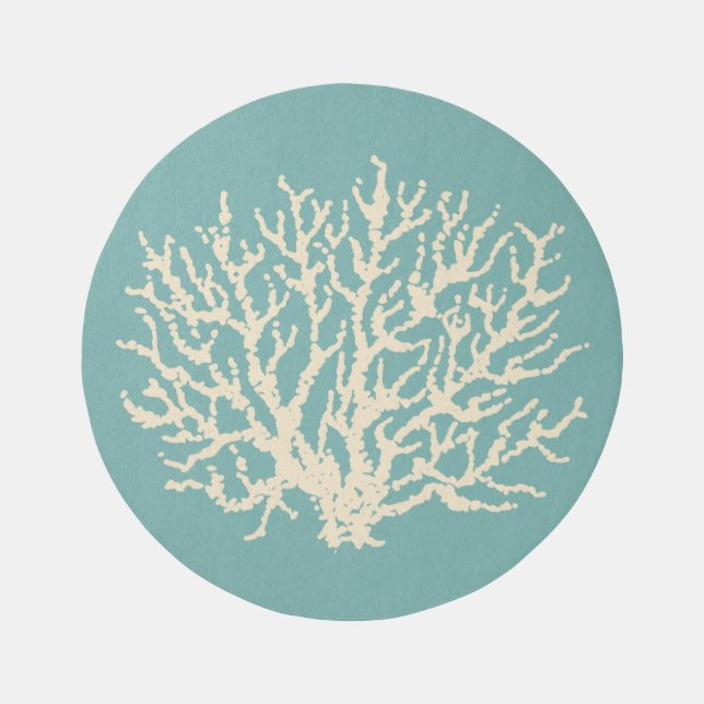 Sea Coral Area Rug (Front)