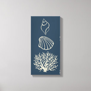 Sea Coral Wall Art Canvas