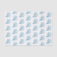 Sea Coral Watercolor Pattern Beach