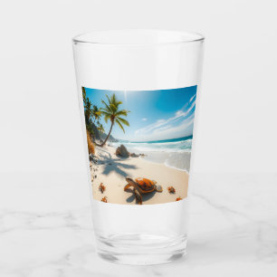 Sea Crabs on Tropical Beach – Serene Ocea Glass