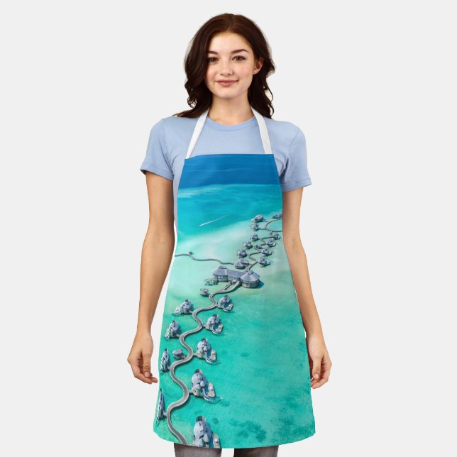 Sea Creatures Apron (Worn)