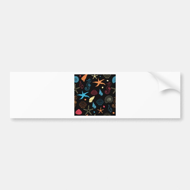 sea Creatures Bumper Sticker (Front)